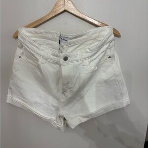 The Drop Women's White Denim Shorts Size 31